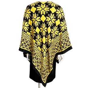 Carlisle Silk Scarf Shawl Oversized 52” Vintage